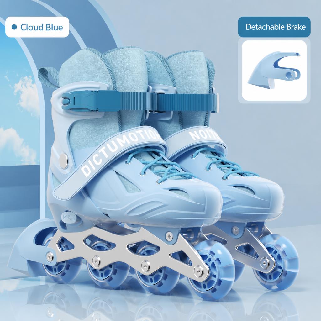 Blue shoes