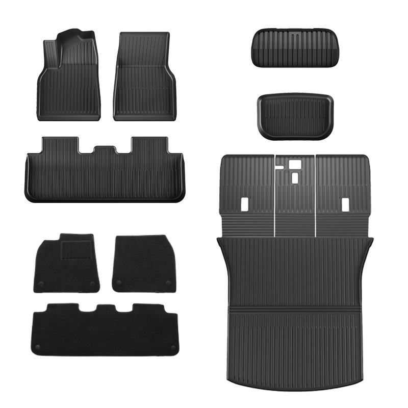 Huanxin y nine-piece set of car floor mats (one-piece mats)