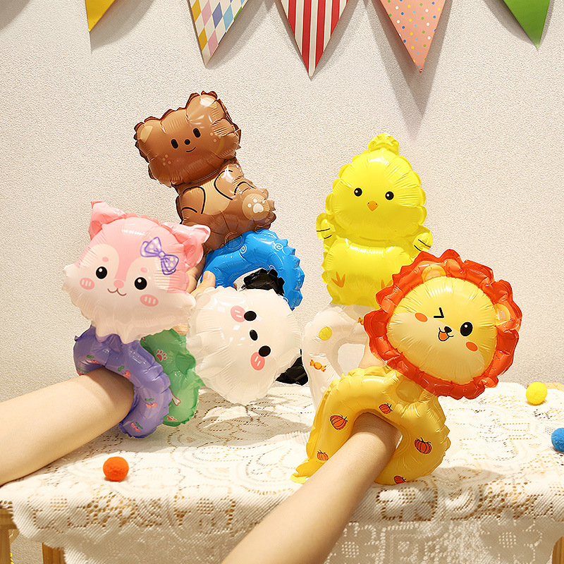 Animal wrist balloon mixed style [50 pieces]