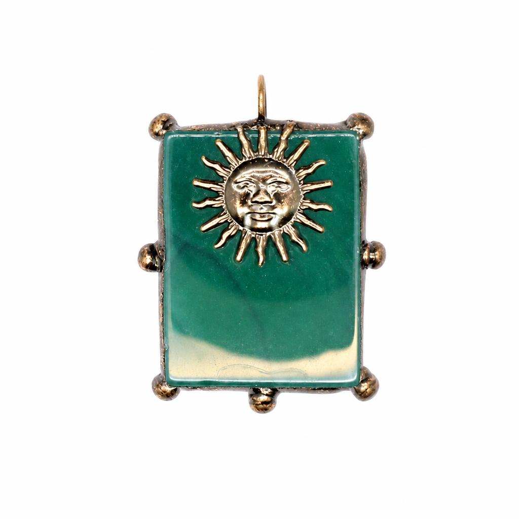 Green agate (bronze)