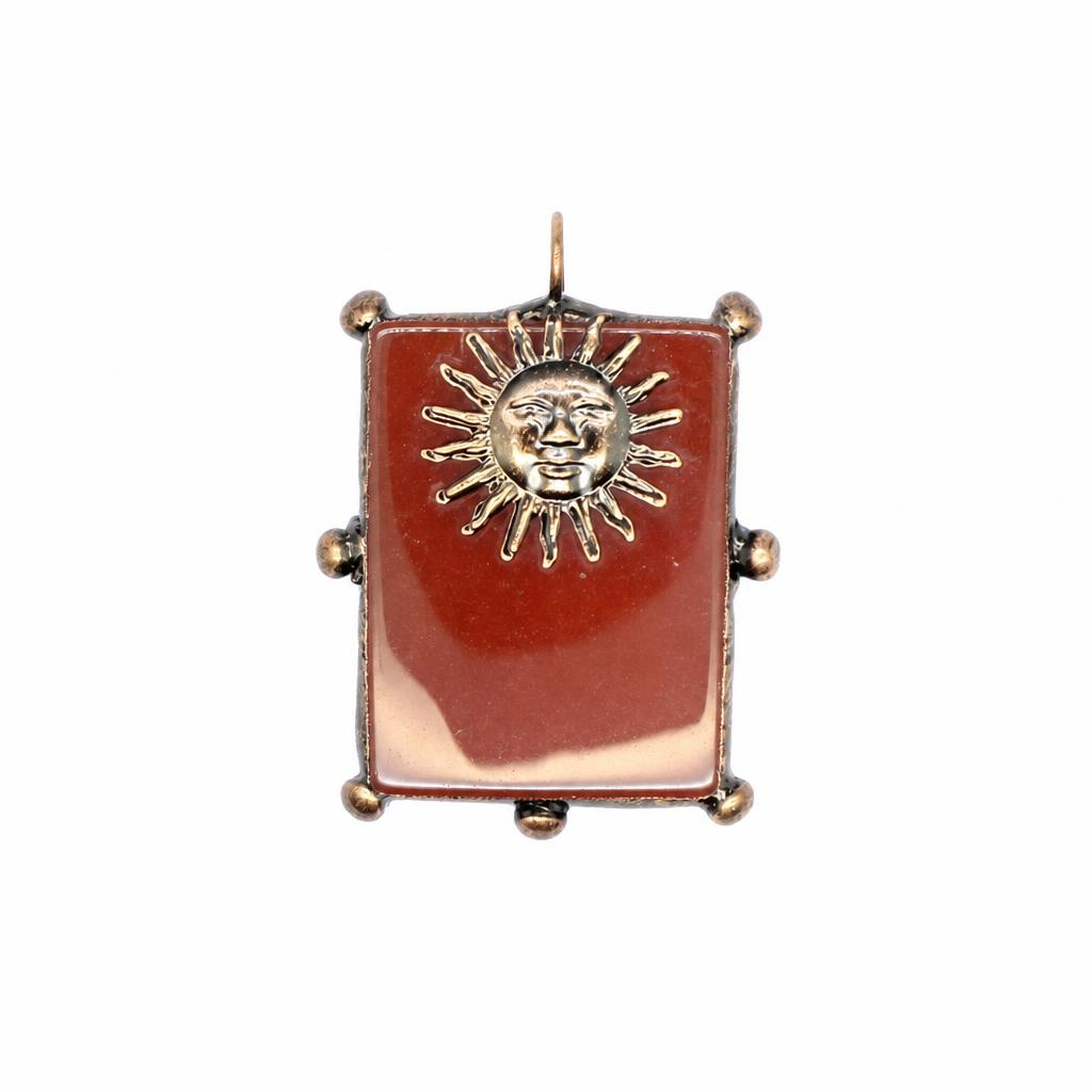 Red agate (bronze)