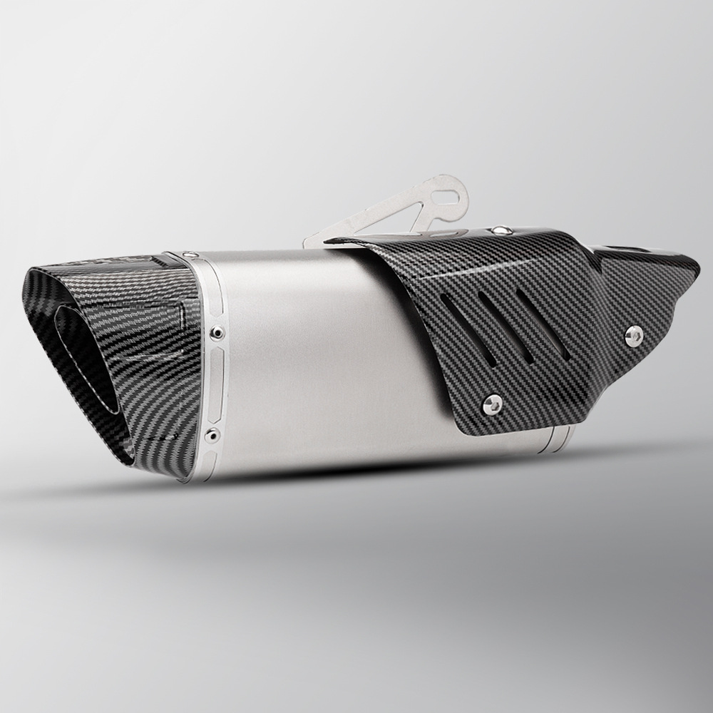 Titanium color imitation carbon head imitation carbon cover