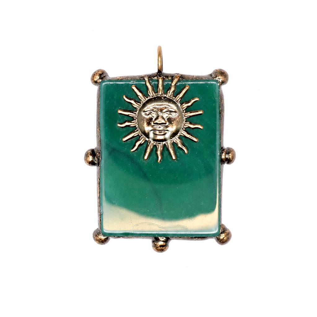 6:Green agate (bronze)