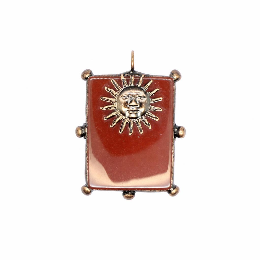 8:Red agate (bronze)