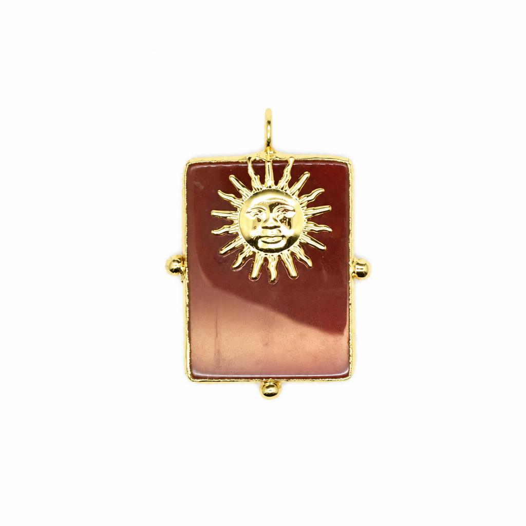 Red agate (gold)