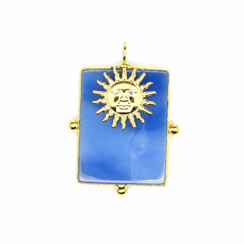 Blue Agate (gold)
