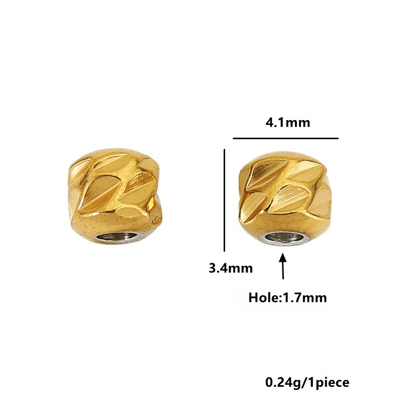 Gold - angled cut