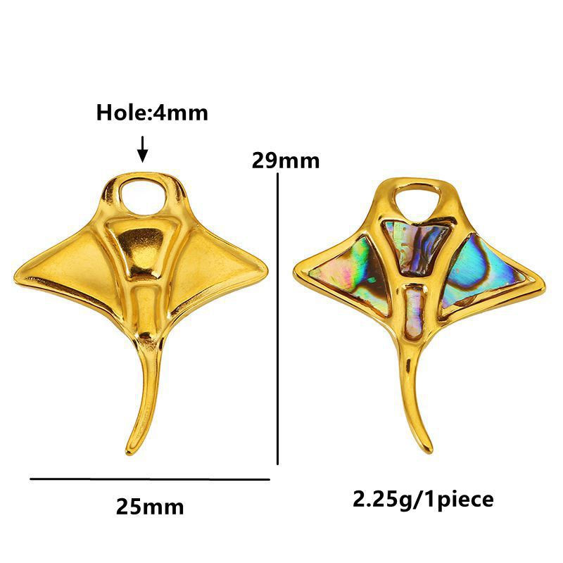 Manta ray golden