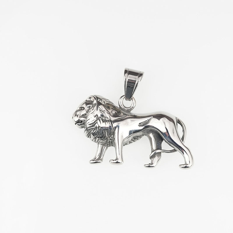 1:Silver single pendant without chain