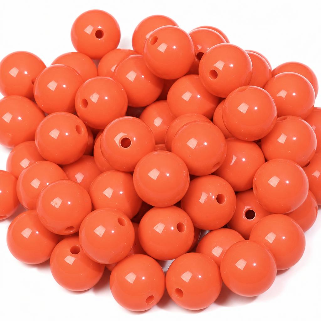 19 deep reddish orange 4mm 4 мм
