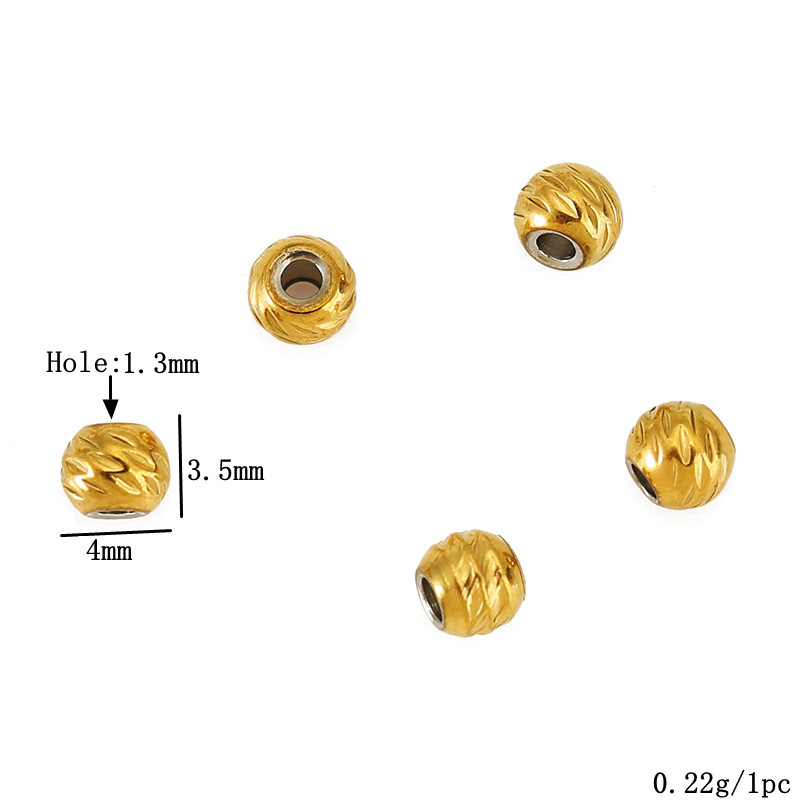 Gold 4mm