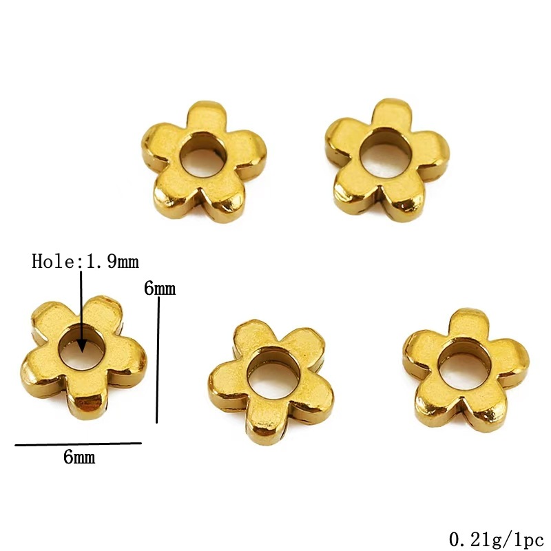 Gold 6mm