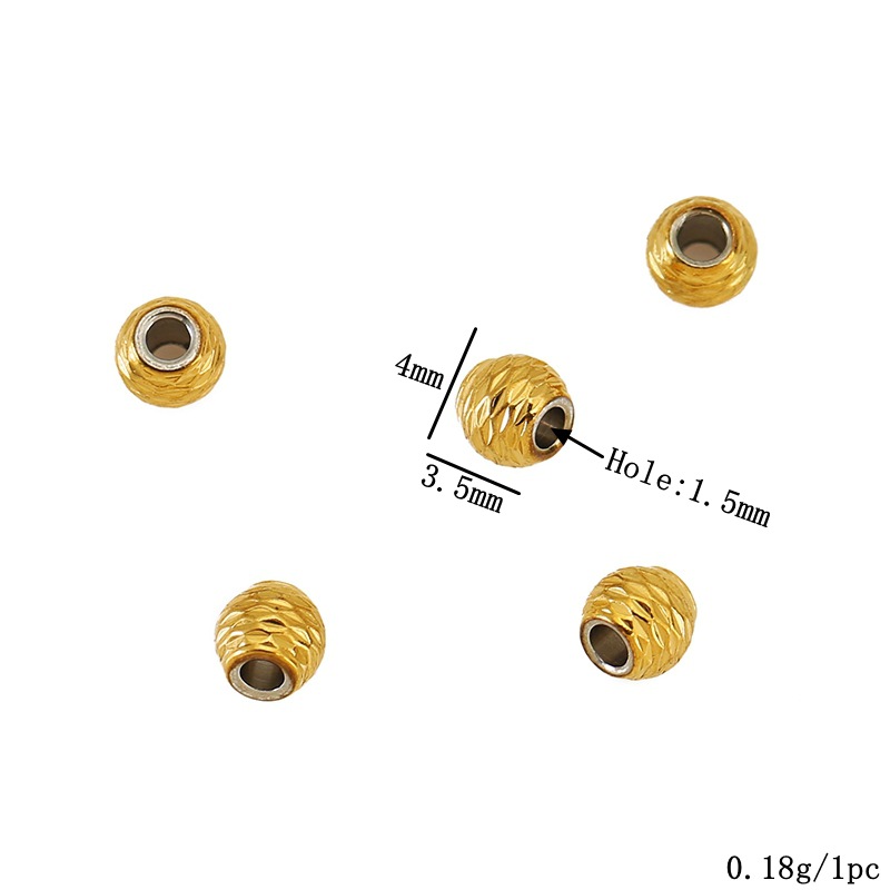 Gold 4mm