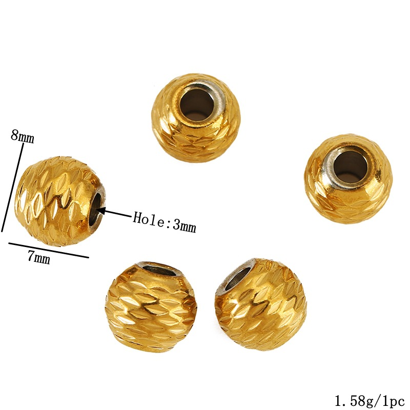 Gold 8mm