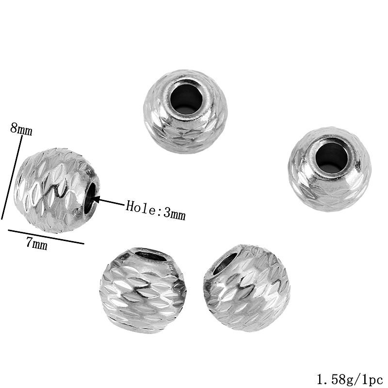 Steel color 8mm