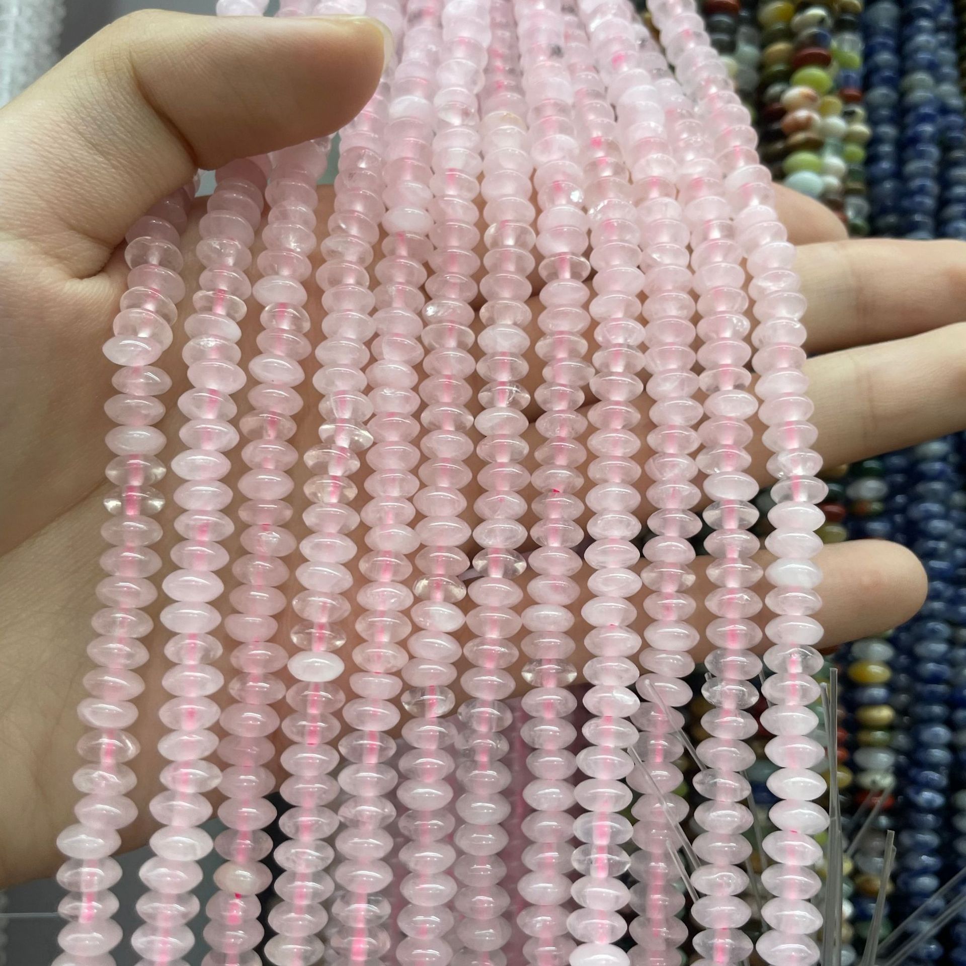 Rose Quartz 3*6mm