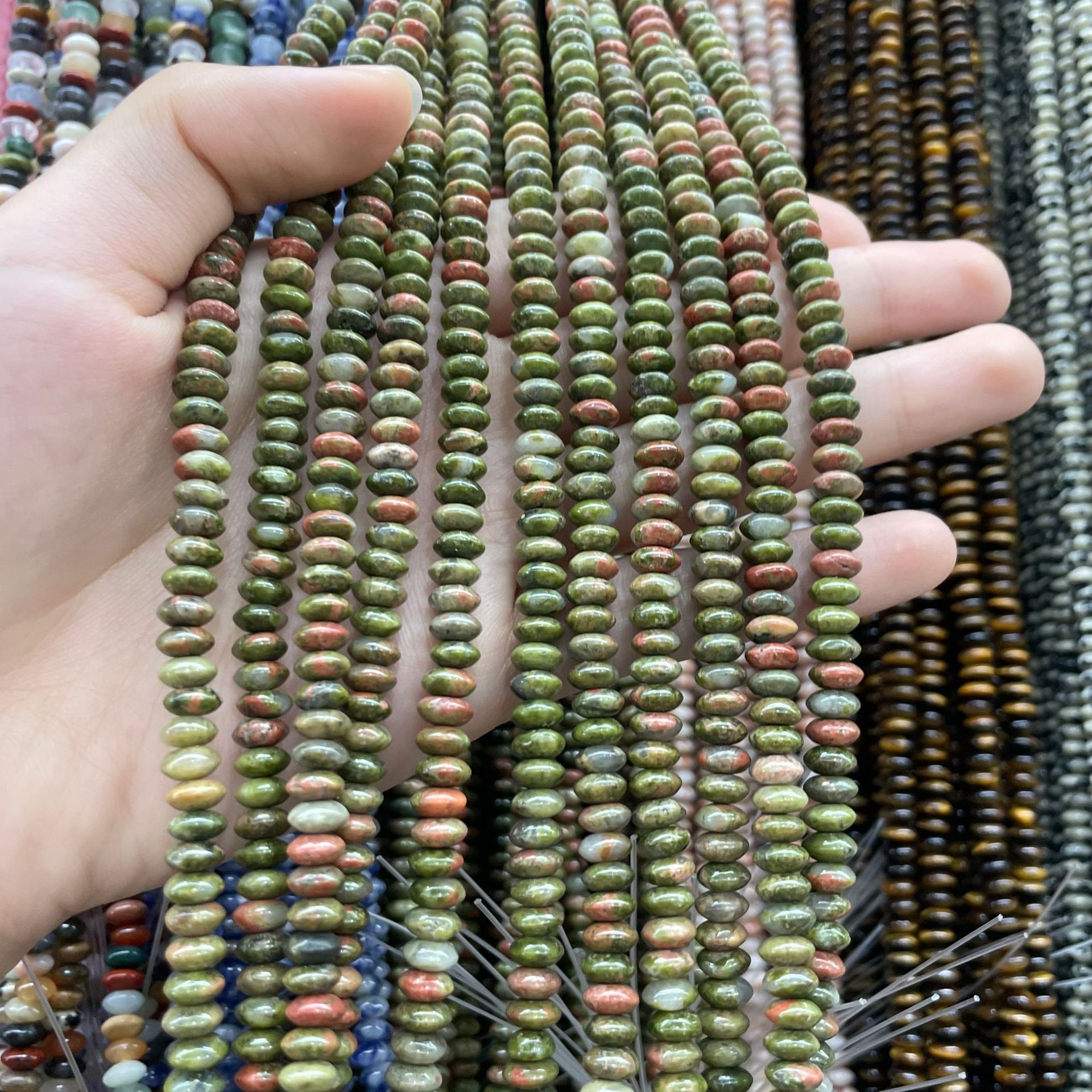 Unakite 3*6mm
