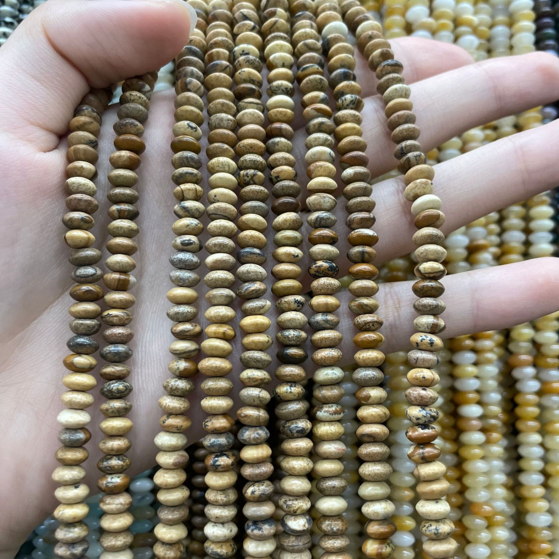 Picture Jasper 3*6mm