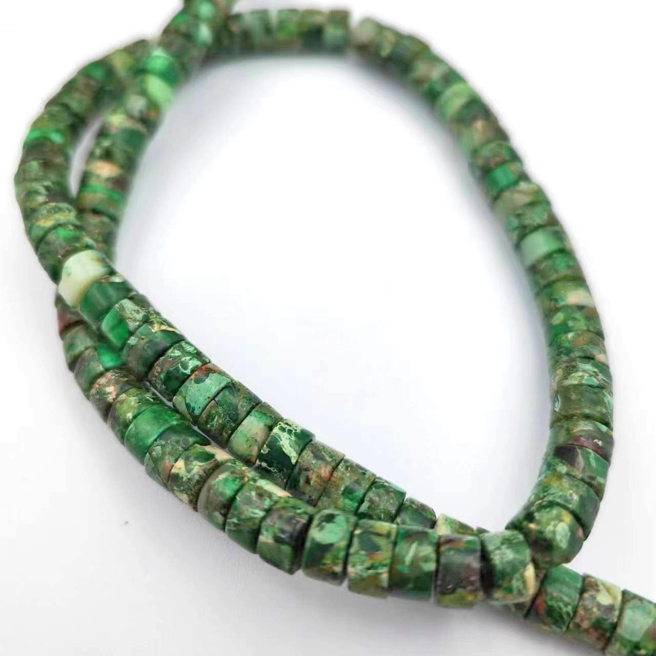 Green Emperor Stone 3x6mm