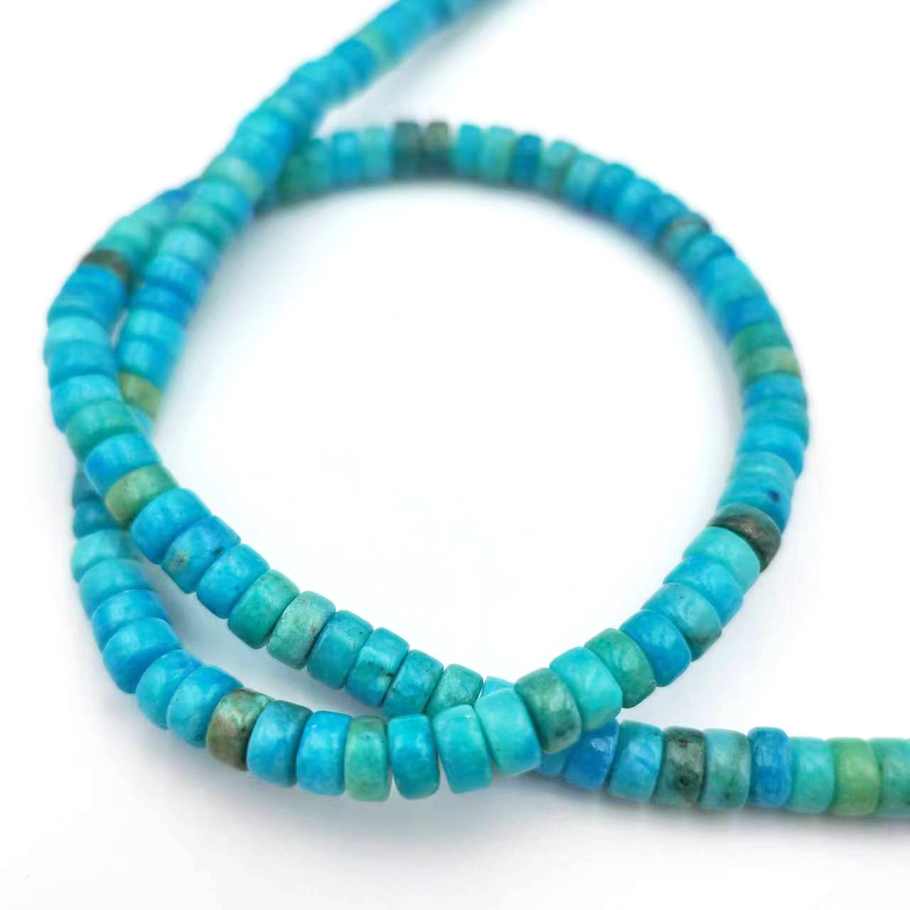 Blue quartz stone 3x6mm