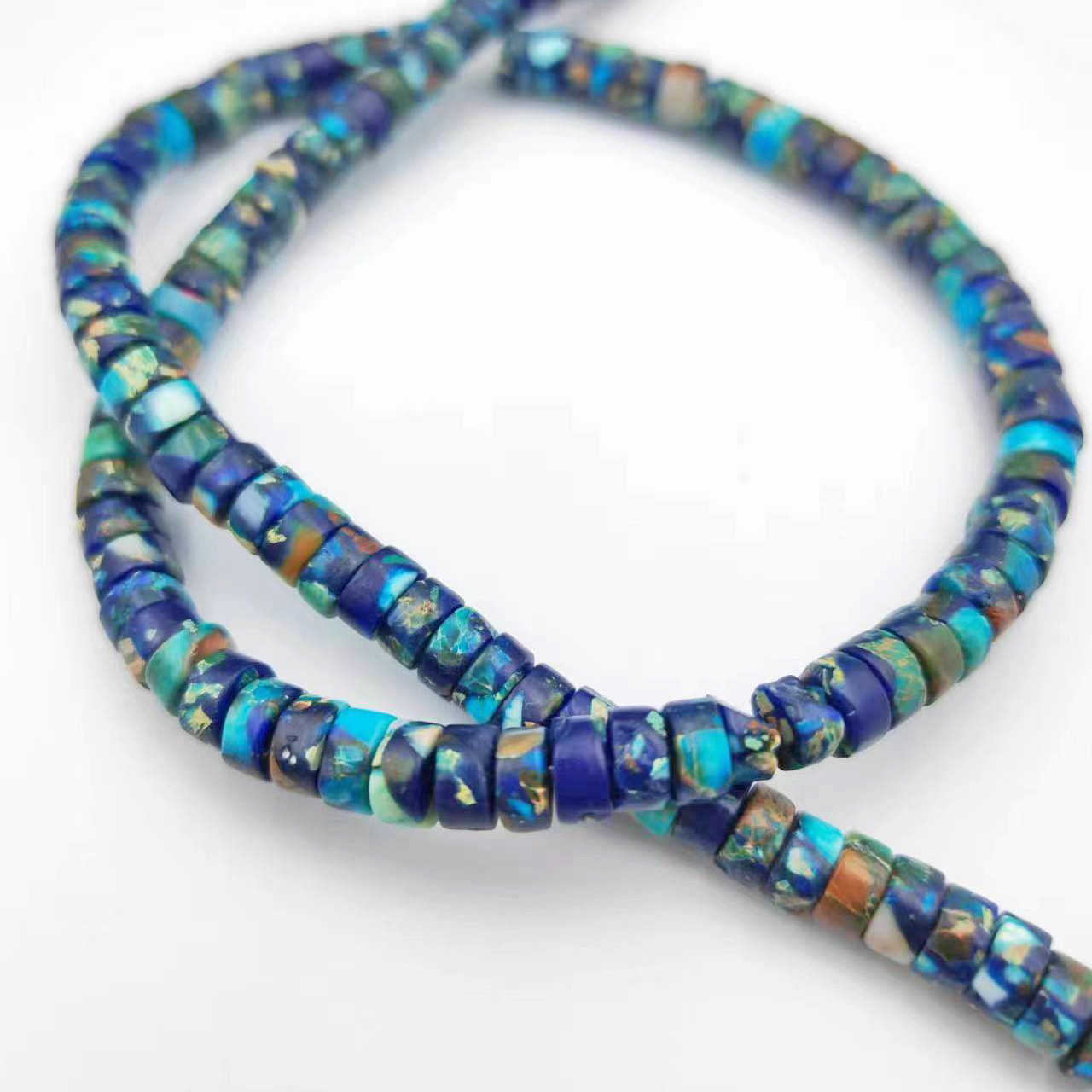 9:Turquoise Blue Gold