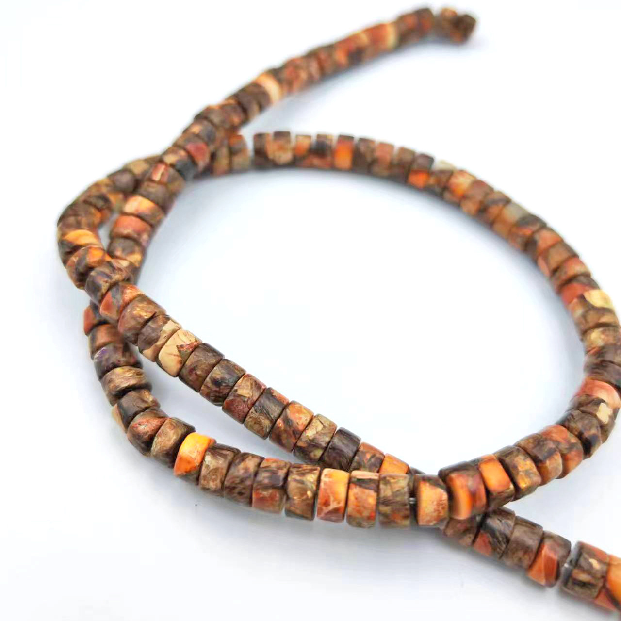 10:Gold copper orange