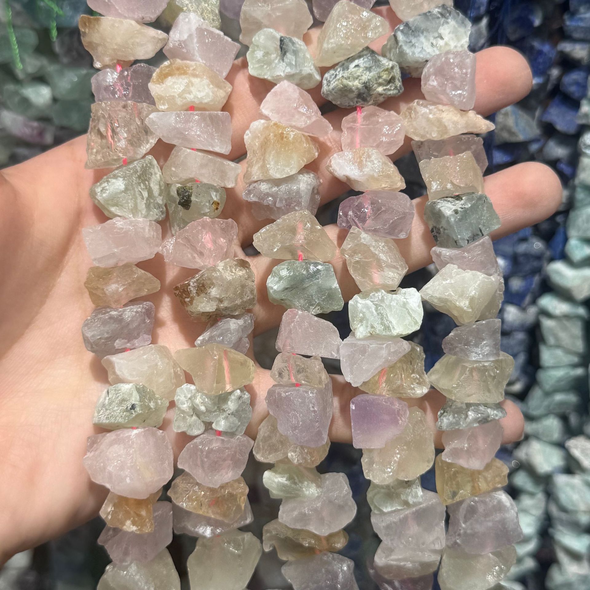 Seven Colors Quartz 10-13mm