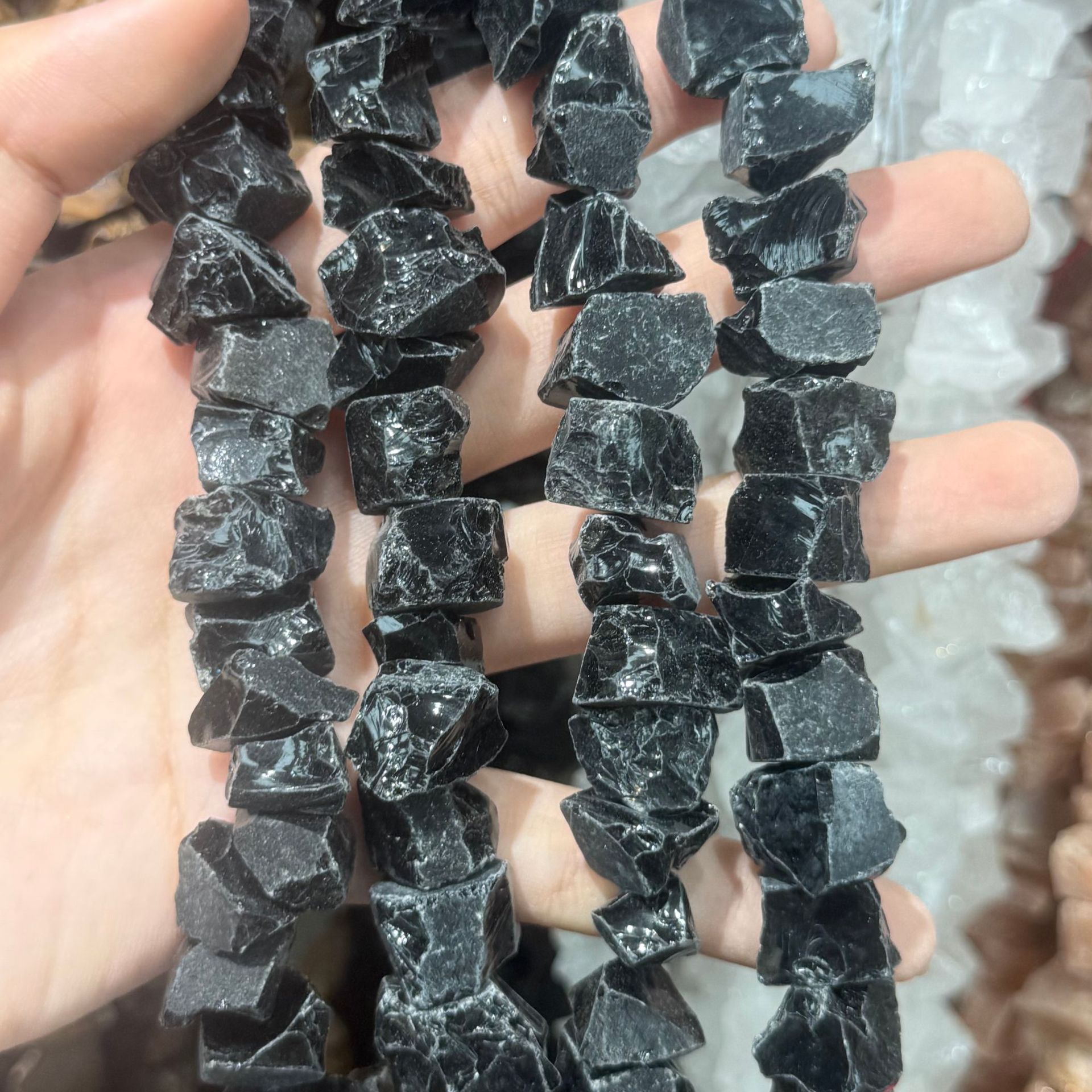 Black Obsidian 10-13mm