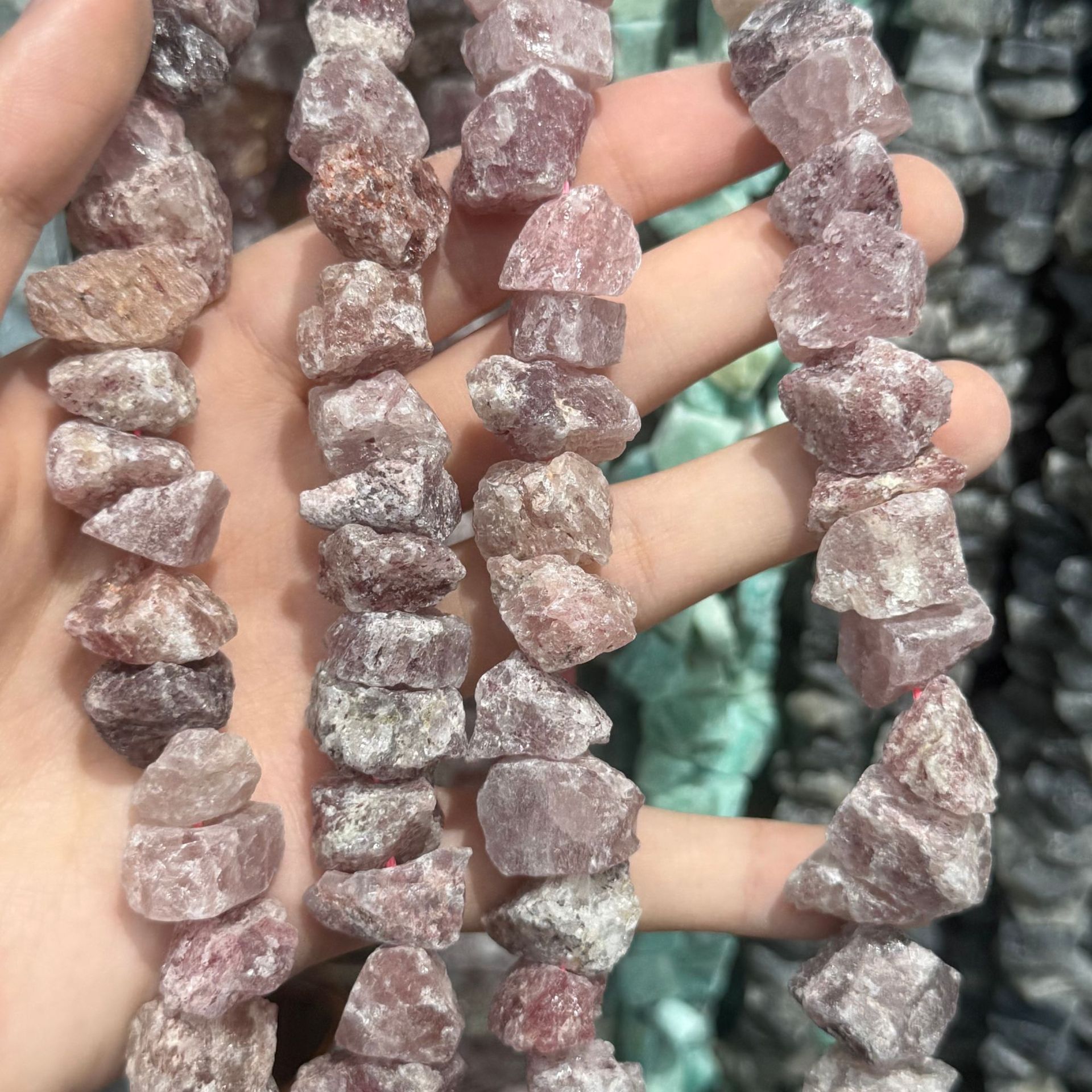 pink Tourmaline 10-13mm