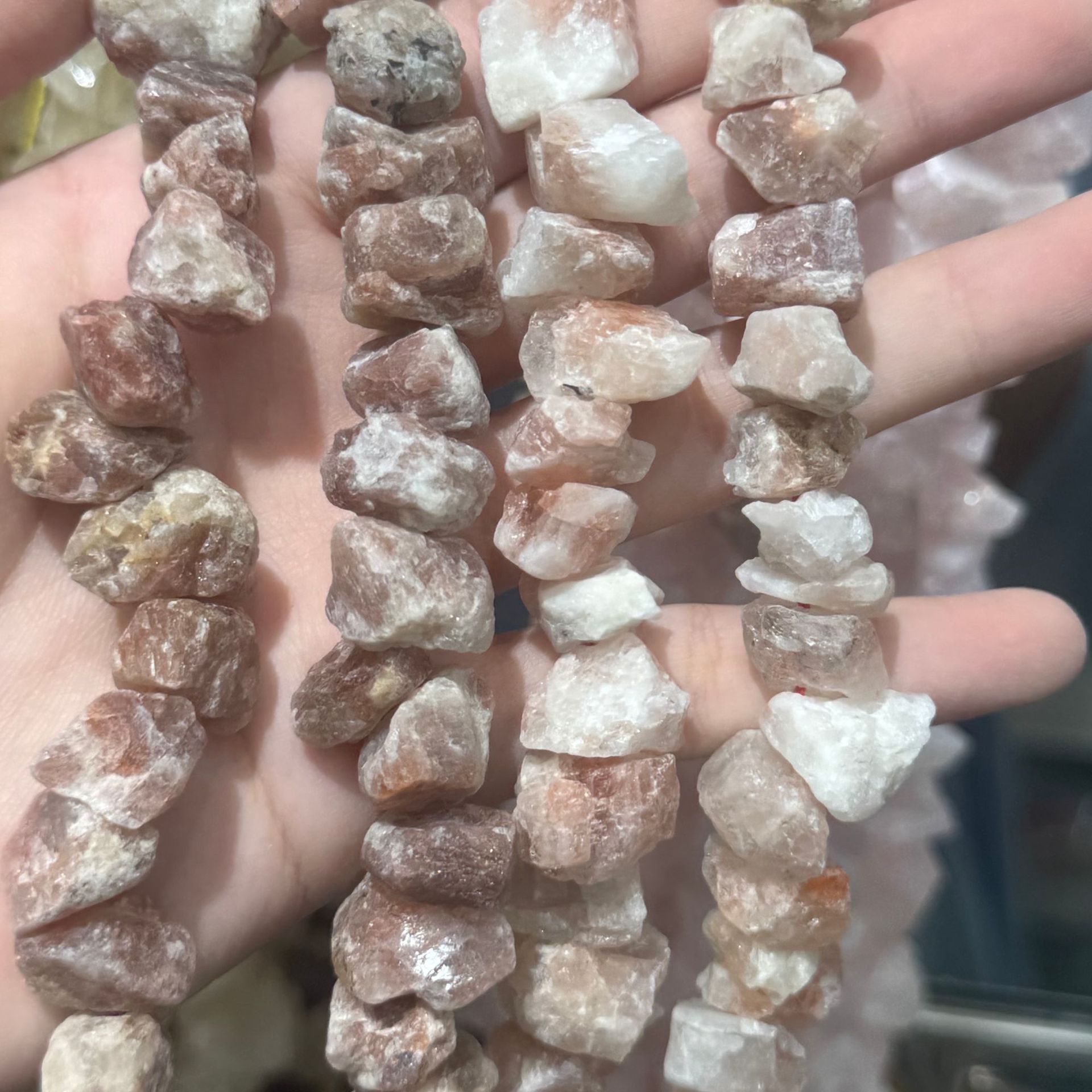 gold Sunstone 10-13mm