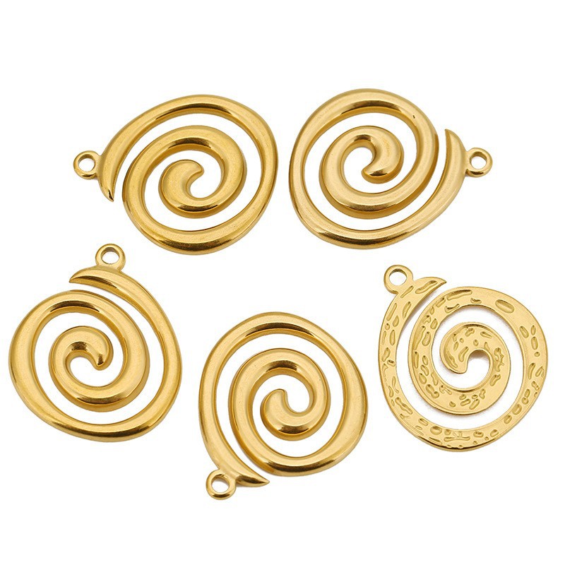 Golden single circle