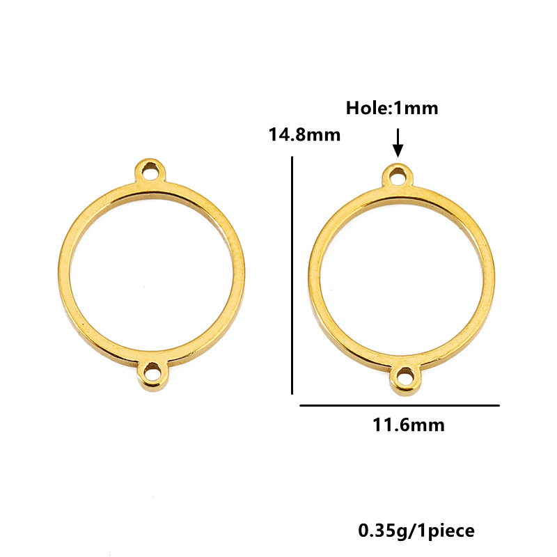 Gold 11.6*14.8mm