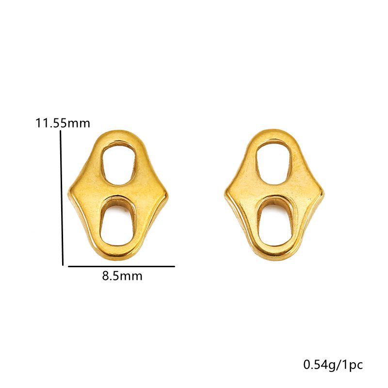 Gold 8.5x11.55mm