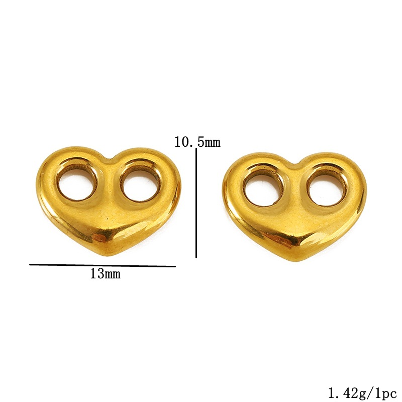 10:Gold 13x10.5mm