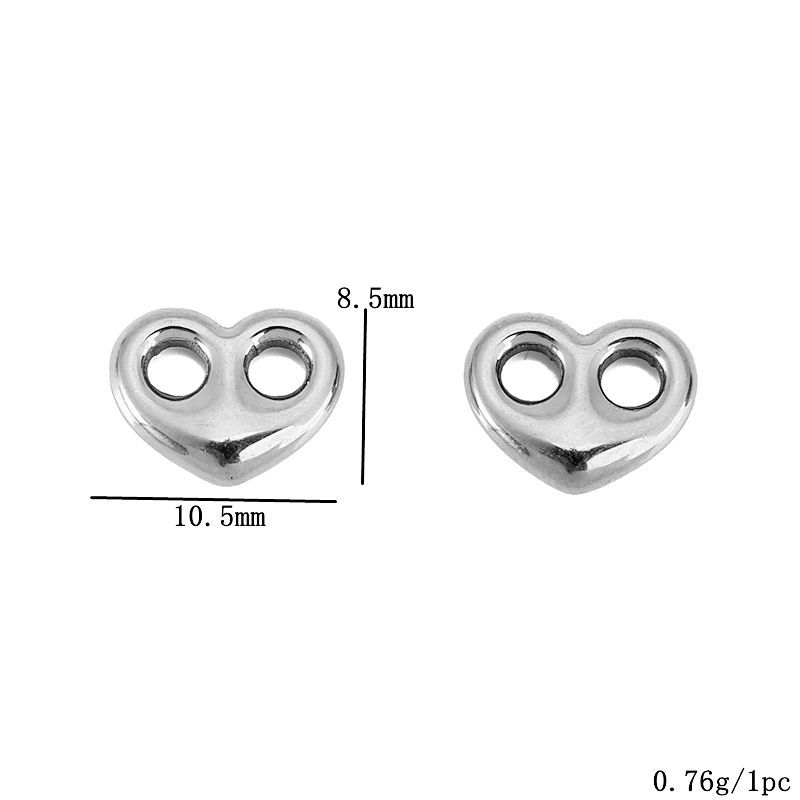 11:Steel color 10.5x8.5mm