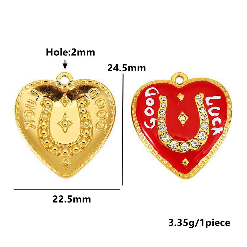 3:Love horseshoe red