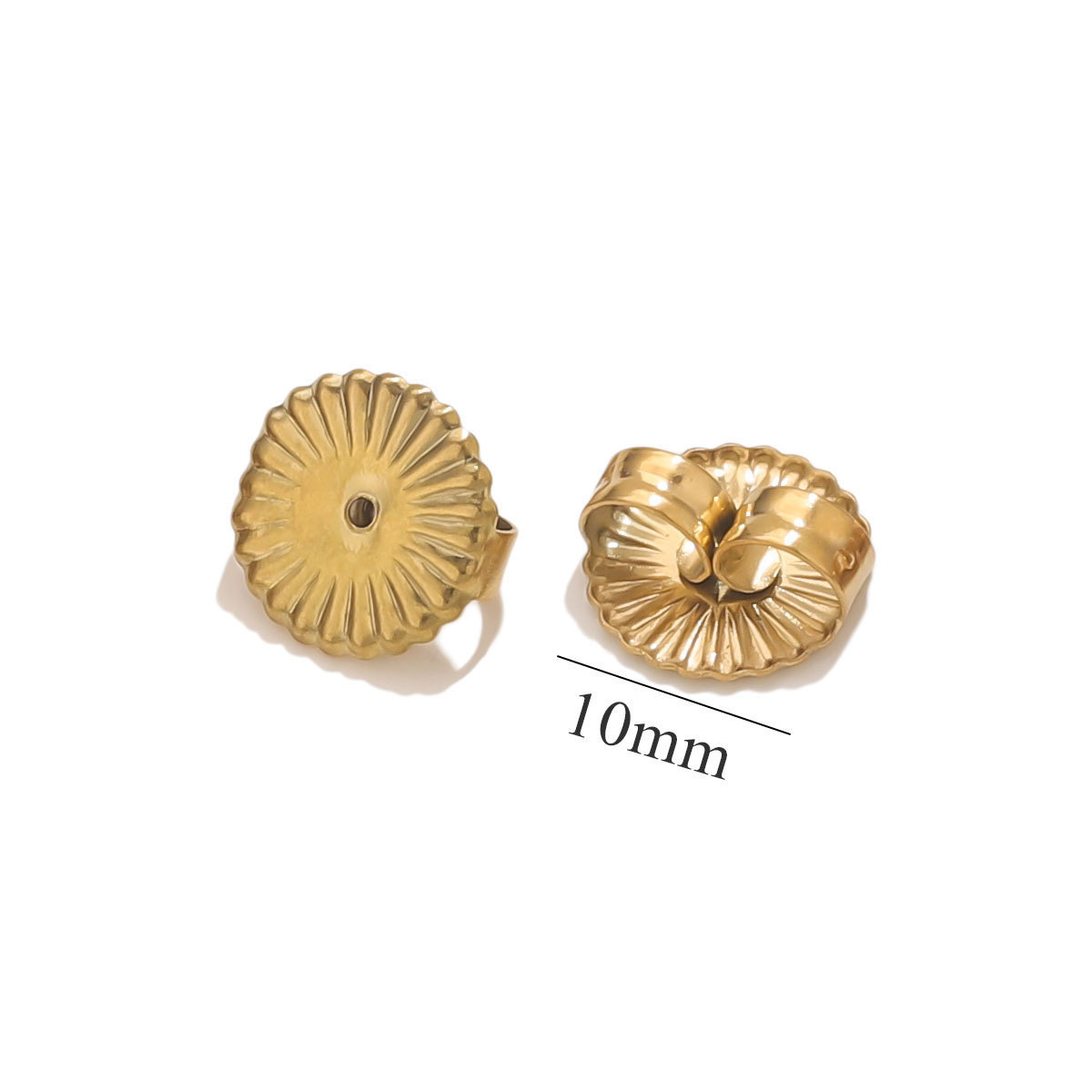 5:Large flower pattern-gold
