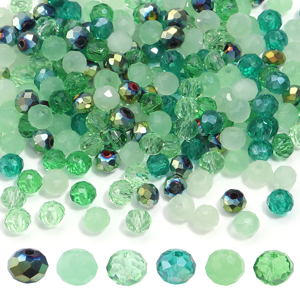 Green blue 4mm/200pcs