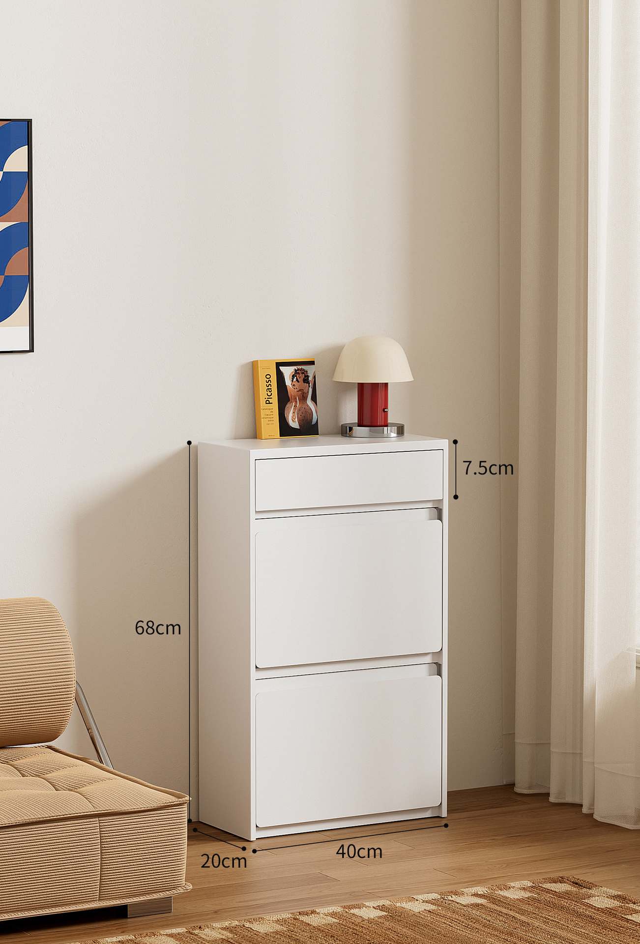 2-layer 1 drawer
