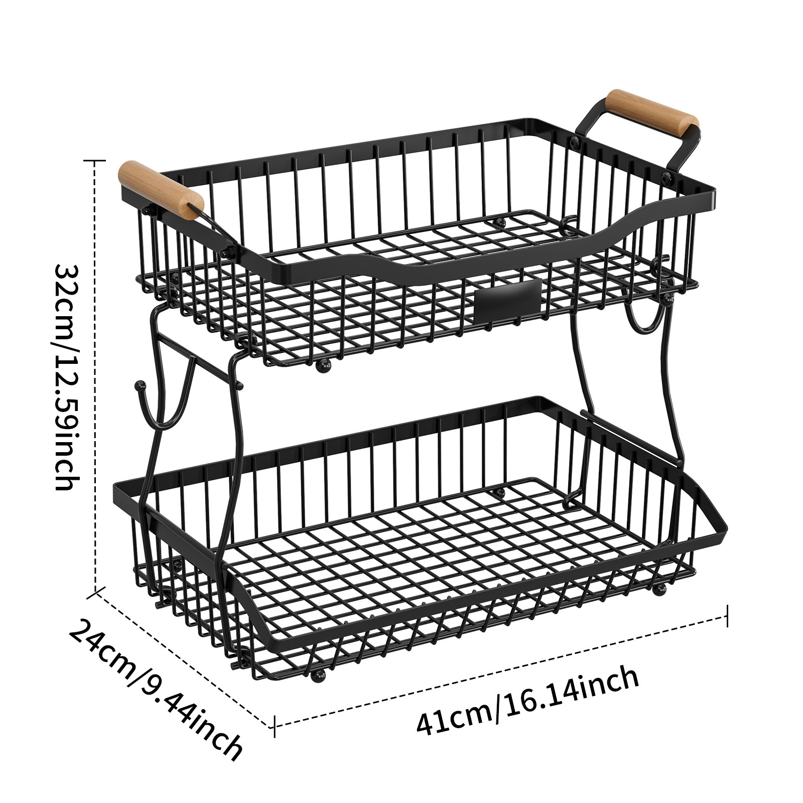 Model b black double layer