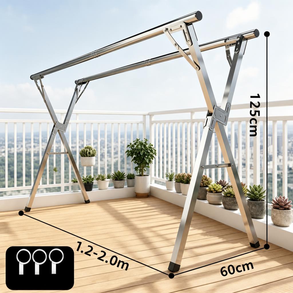 2.0m double rod