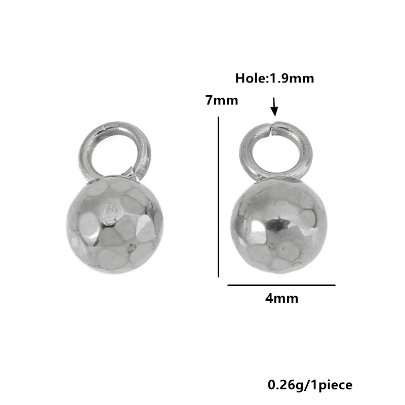 3:Single hanging 4mm-steel color