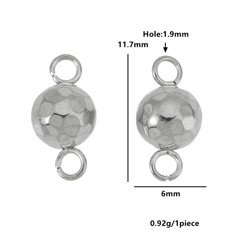 17:Double hanging 6mm steel color