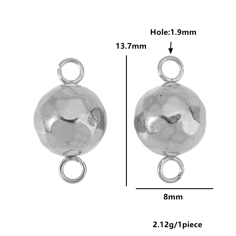 19:Double hanging 8mm-steel color