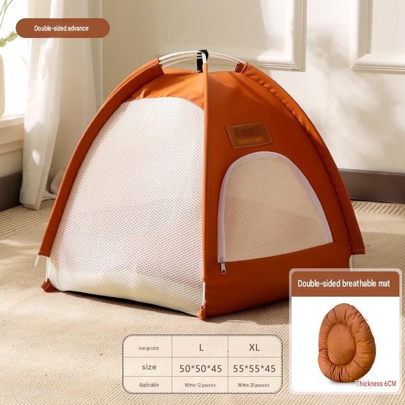 Tent nest   double-sided mat [orange]