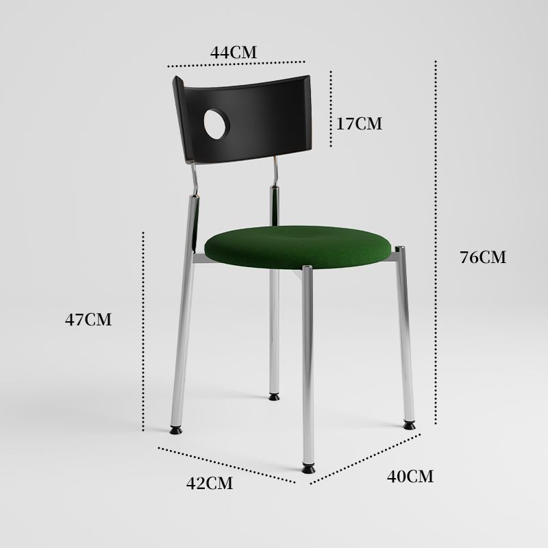 [black backrest] dark green seat cushion