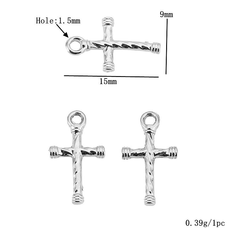 11:Cross steel color 1593