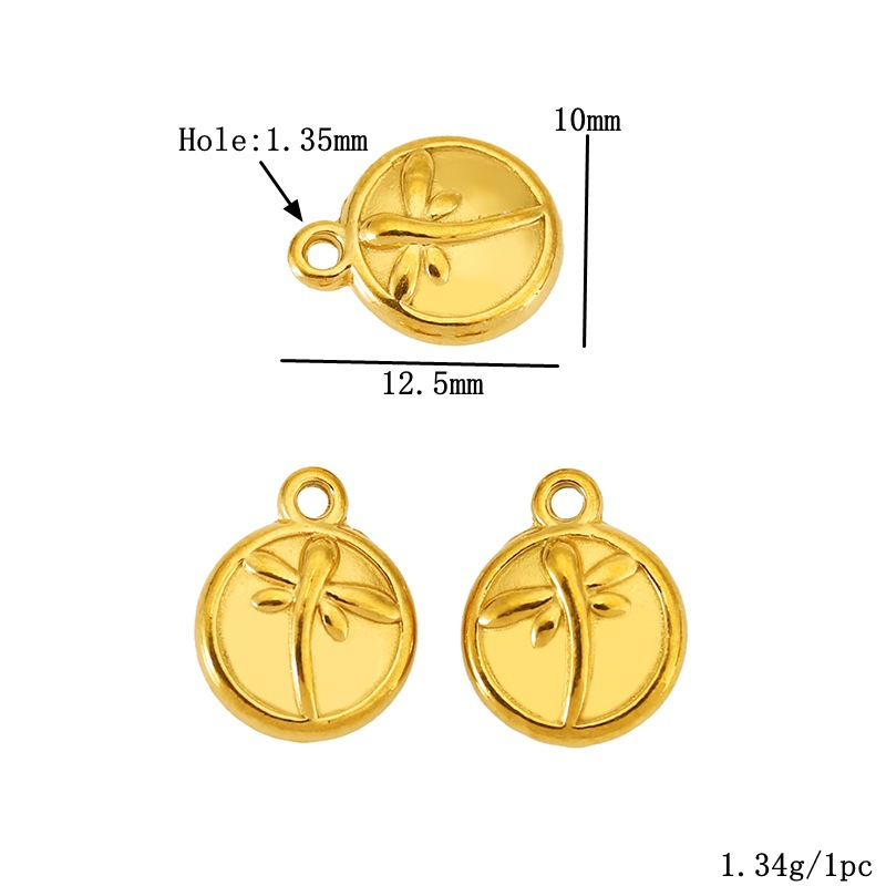 8:Golden dragonfly pattern 1562