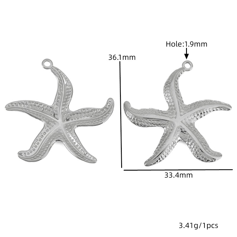 1:Steel-colored starfish