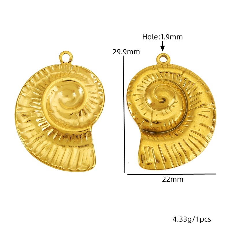 14:Golden conch 22*29.9mm